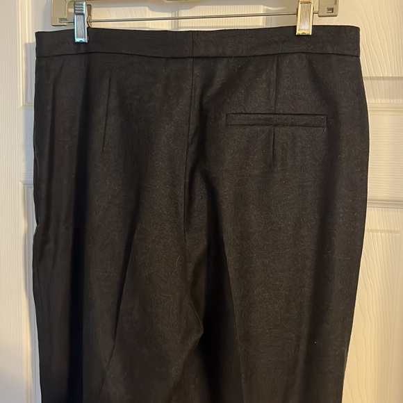 Escada anthracite wool and cashmere slacks - Picture 5 of 7